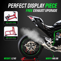 1:6 Kawasak Ninja H2R - With Smoke