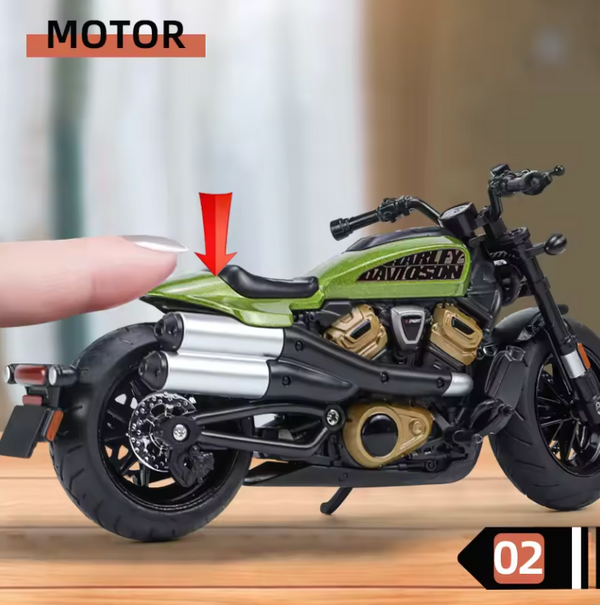 1:12  Harly-Davidsn Sportster